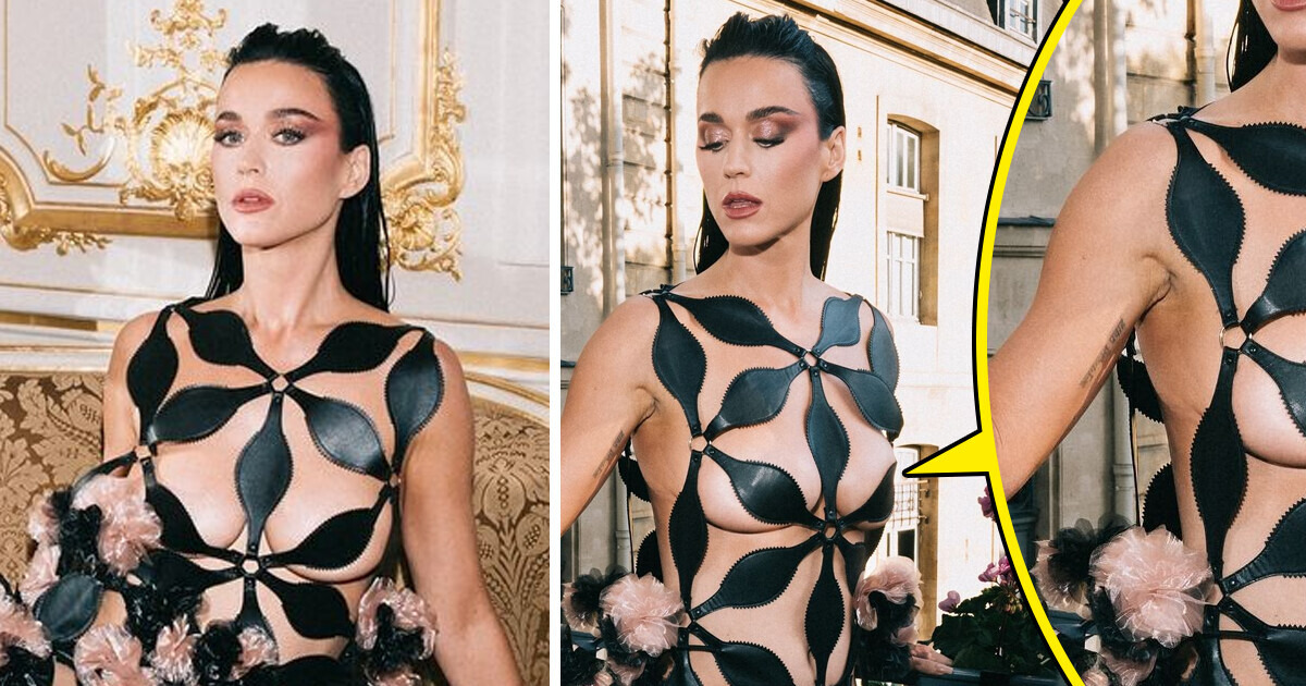 Katy Perry A Laiss Peu De Place Limagination Dans Une Robe Unique