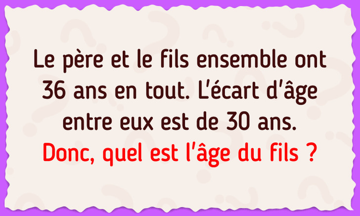 15 Énigmes logiques pour tester ta perspicacité et ton sens de l