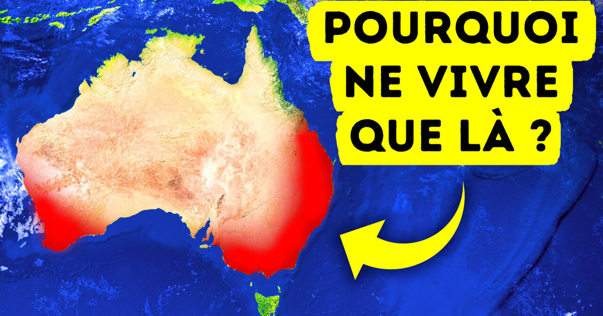 Personne ne vit au centre de l’Australie, et voici pourquoi