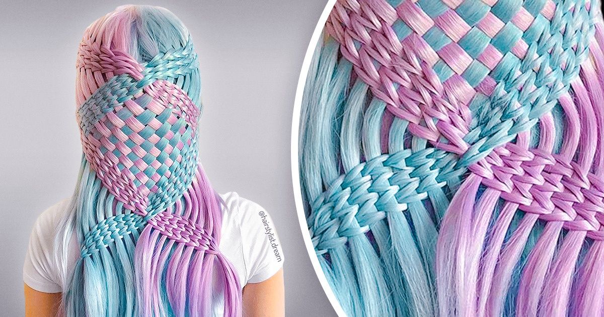 Une adolescente allemande crée des coiffures fascinantes qui ressemblent à des patrons au crochet