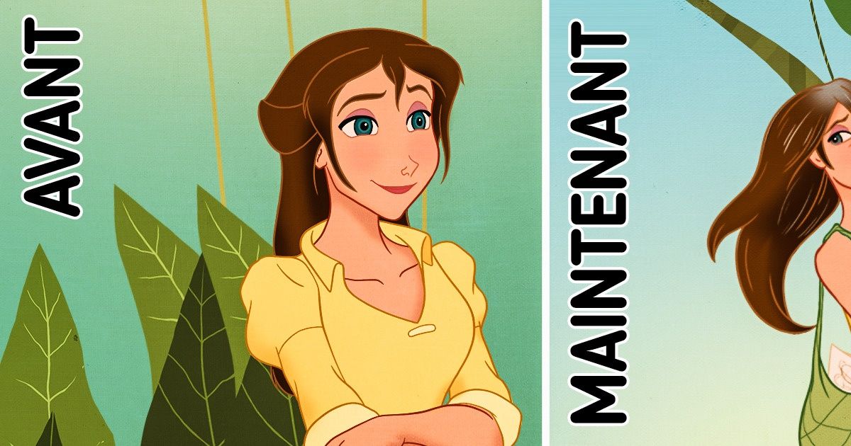Sympa a imaginé à quoi ressembleraient les personnages du film “Tarzan” après 21 ans de sa première