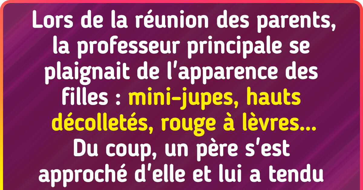 17 Personnes qui ont assisté à une réunion parents-professeurs et qui ont maintenant besoin d’une tisane anti-stress