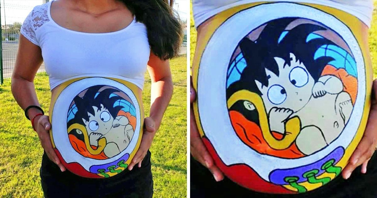 20 idées de belly painting que tu adoreras à coup sûr !