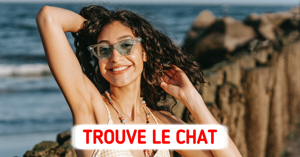 Seules les personnes dotées d’une vision laser peuvent repérer le chat sur ces 10 images