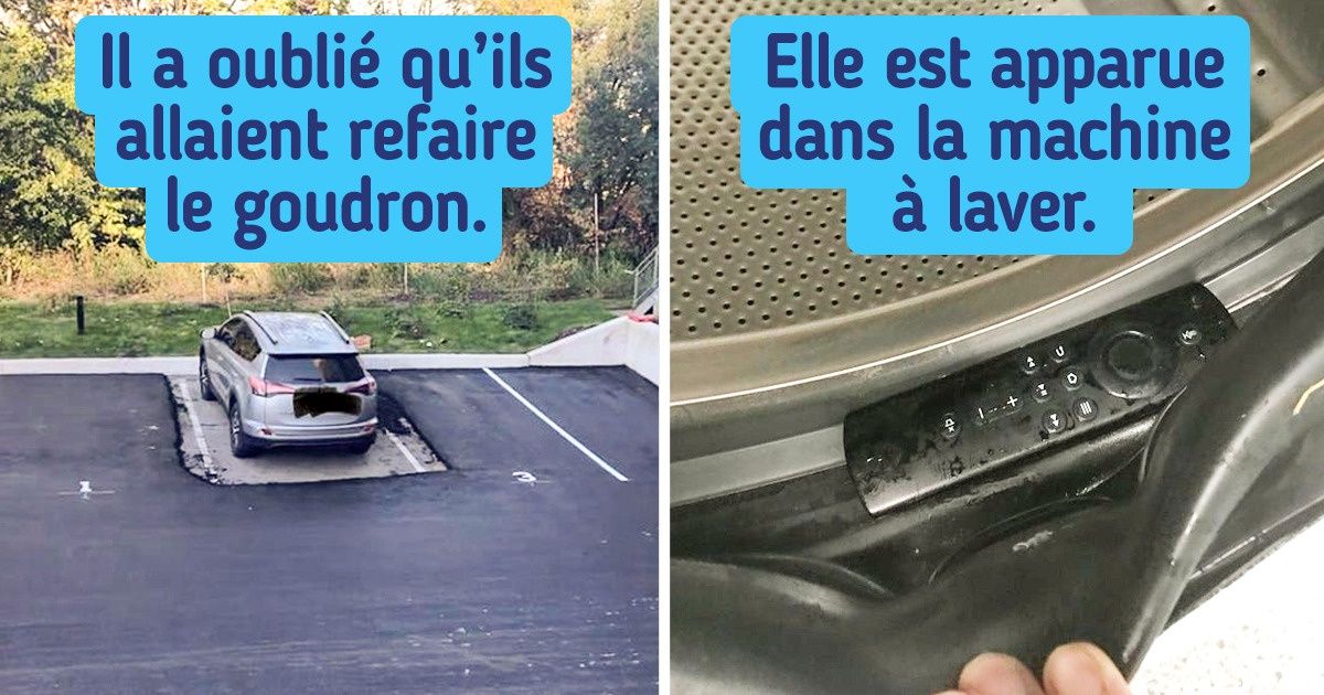18 Personnes étourdies qui n’ont pas toujours les idées claires
