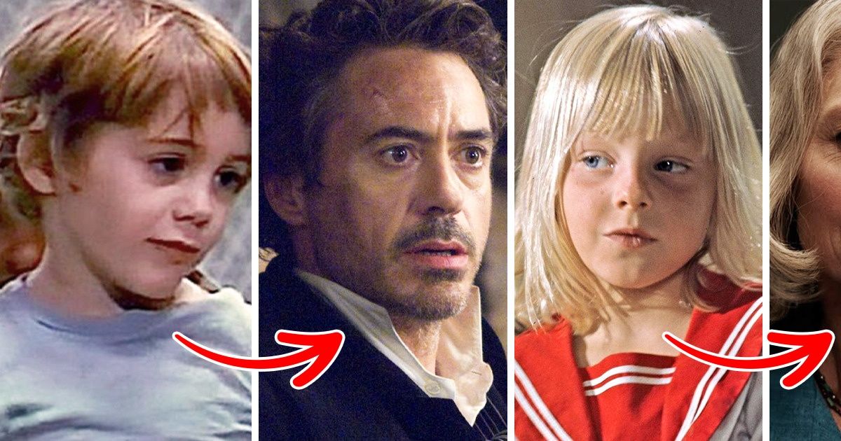 Découvre à quoi ressemblaient 12 acteurs lors de leur première apparition dans le monde de l’art
