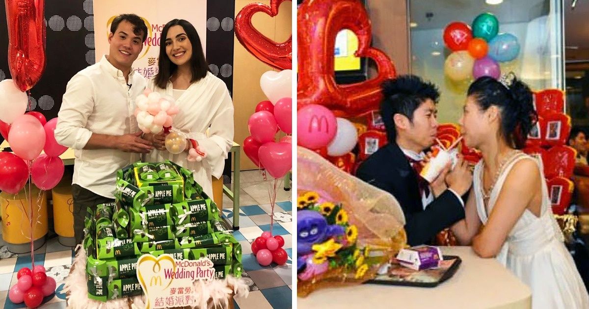 À Hong Kong, McDonald’s organise des mariages et le succès est au rendez-vous À Hong Kong, McDonald’s organise des mariages et le succès est au rendez-vous