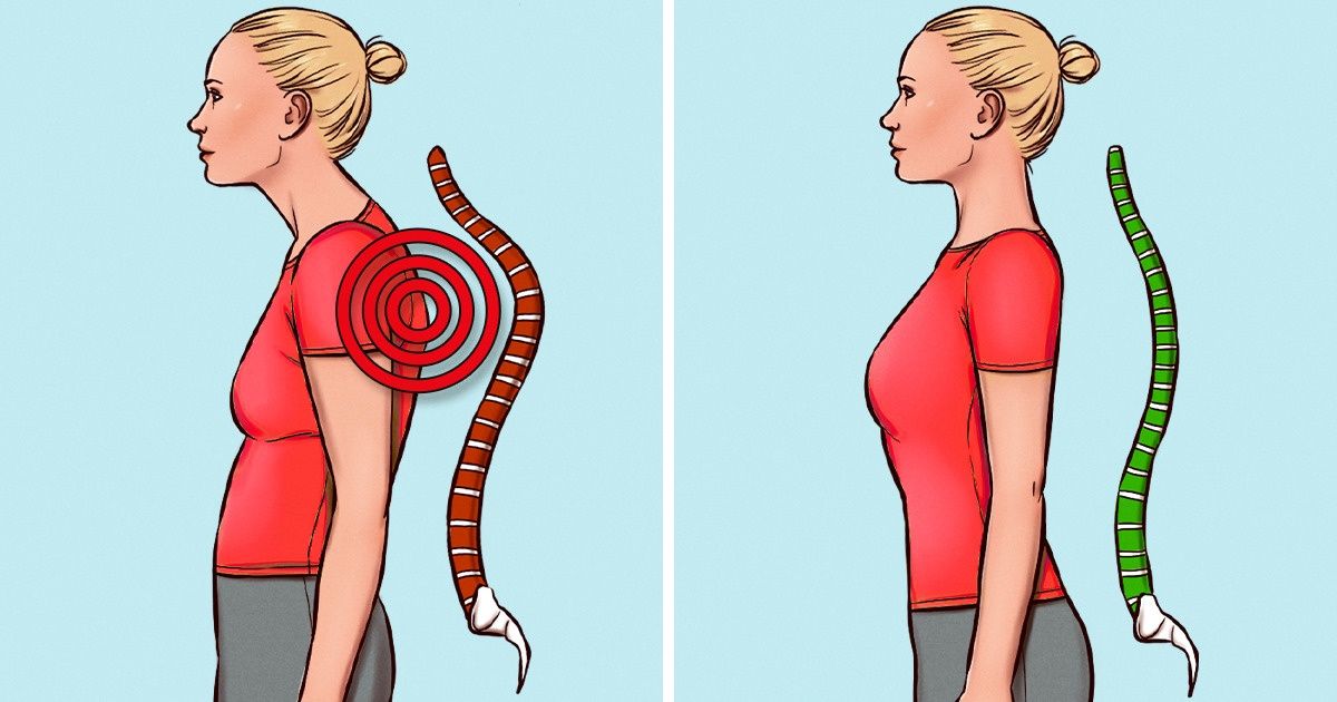 8 Exercices très simples pour améliorer ta posture et réduire les douleurs lombaires