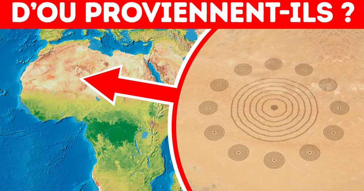 De Mystérieux Cercles Dans le Sahara : D’où Proviennent-Ils ?