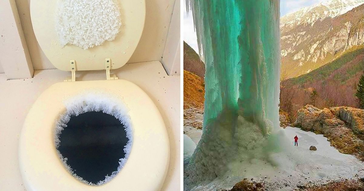 Ces 28 photos te feront ressentir tout le froid hivernal