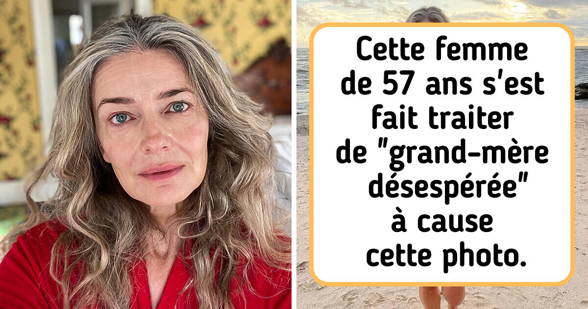 Accusée d’être trop vieille pour se montrer en maillot de bain à 57 ans, sa réponse a été inattendue Accusée d’être trop vieille pour se montrer en maillot de bain à 57 ans, sa réponse a été inattendue
