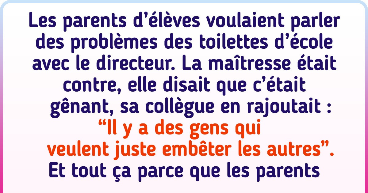 Pourquoi aller aux toilettes de l’école peut s’avérer une épreuve pour les enfants. Un texte honnête sur un problème que nous ne voulons pas voir