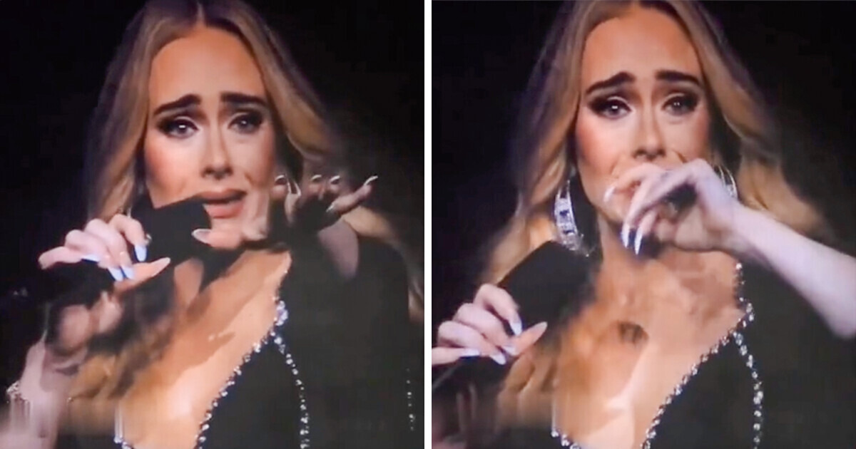 Adele arrête son concert et fond en larmes après avoir vu une chose déchirante Adele arrête son concert et fond en larmes après avoir vu une chose déchirante
