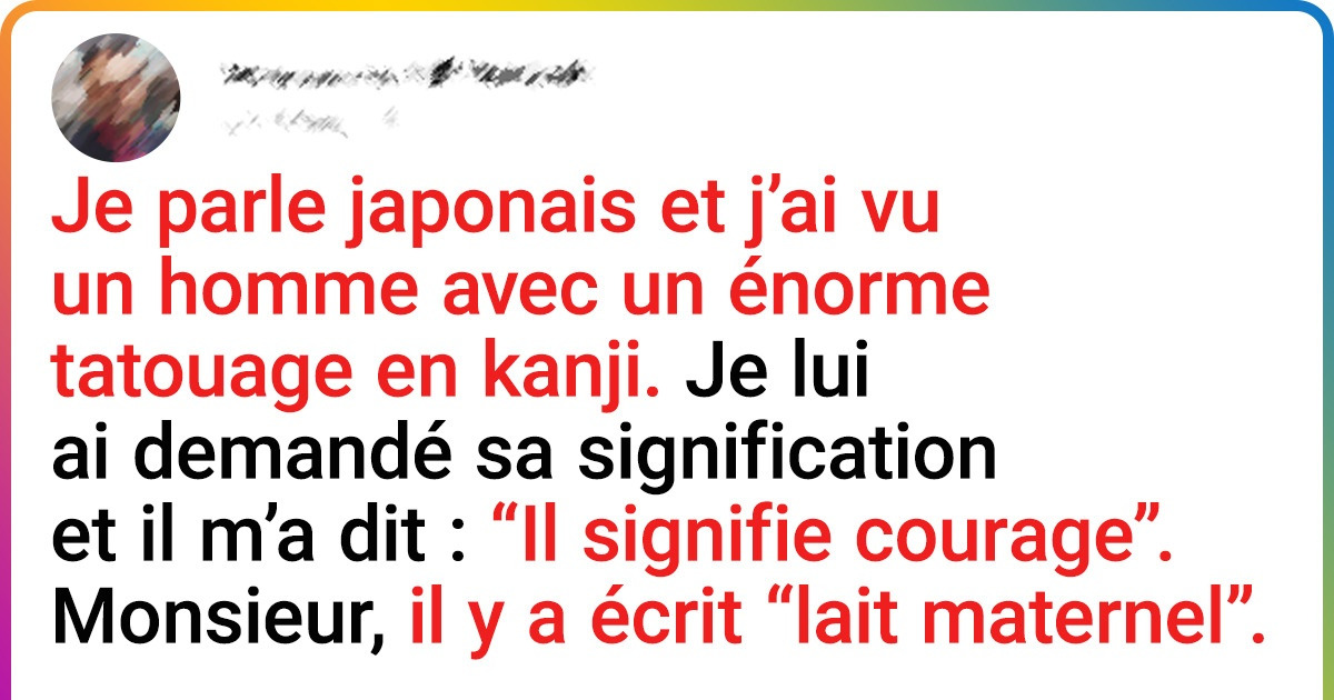 20+ Tatouages en chinois et en japonais qui ont surpris ceux qui parlent ces langues