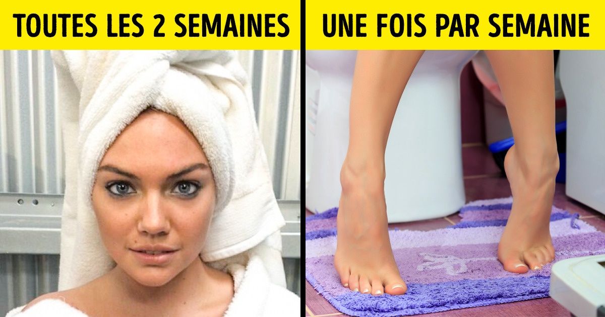 9 Choses qu’on lave trop souvent et 9 autres qu’on a tendance à oublier 9 Choses qu’on lave trop souvent et 9 autres qu’on a tendance à oublier