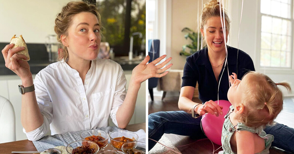 Amber Heard et sa fille sont désormais heureuses dans un autre pays après avoir “quitté” Hollywood