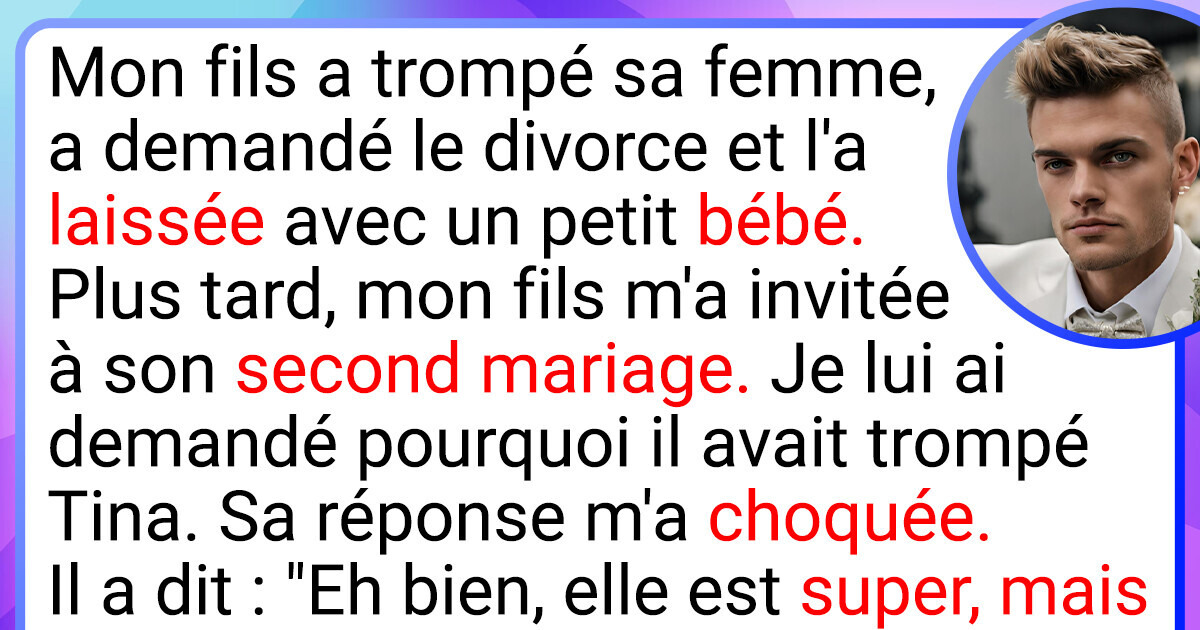 J’ai refusé d’assister au mariage de mon fils et j’ai passé la journée avec son ex-femme