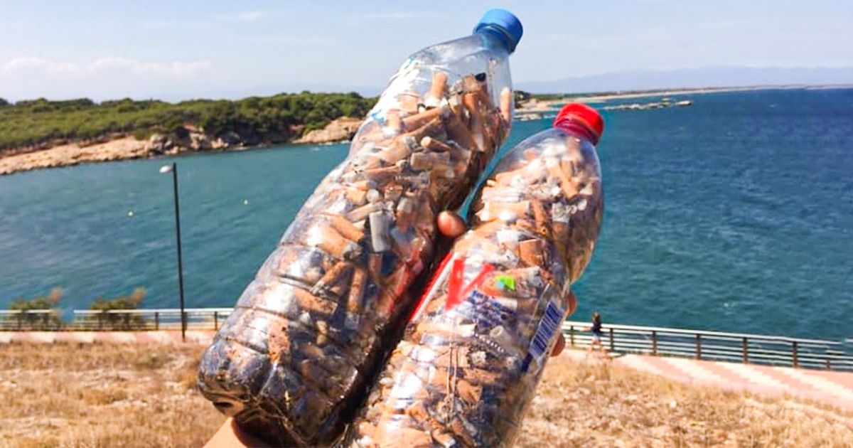 Des jeunes proposent un défi pour combattre la pollution causée par les mégots de cigarettes, et leur action est devenue virale
