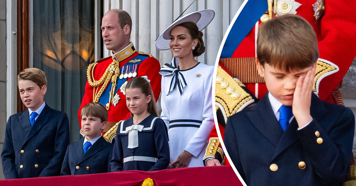 Le prince Louis vole la vedette lors d’une apparition de la famille royale, mais les gens se sont concentrés sur un détail