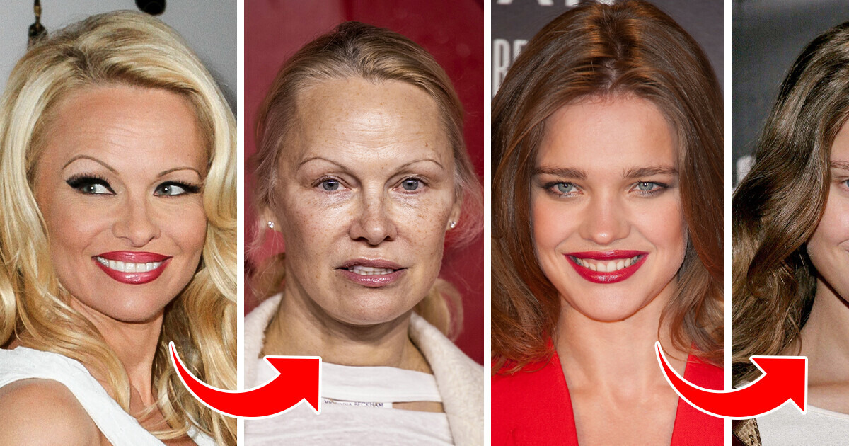 15 Célébrités qui ont osé sortir sans maquillage et ont ébloui le public