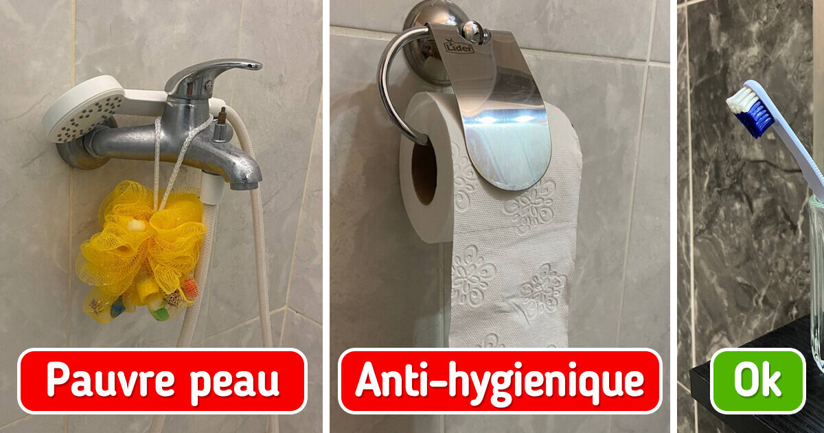 10 Erreurs que nous commettons dans la salle de bains et les toilettes 10 Erreurs que nous commettons dans la salle de bains et les toilettes
