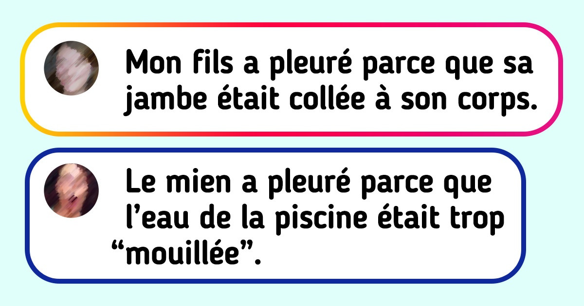 24 Parents ont raconté les choses illogiques qui ont provoqué les pleurs de leurs enfants