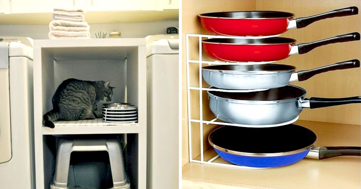 Ces 25 conseils seront très utiles pour tous ceux qui vivent dans des petits appartements...