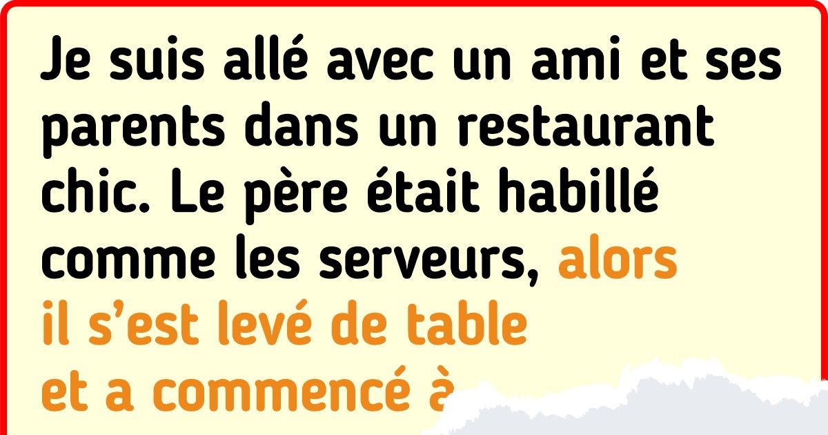 19 Internautes ont partagé leurs expériences embarrassantes (et hilarantes) dans un restaurant