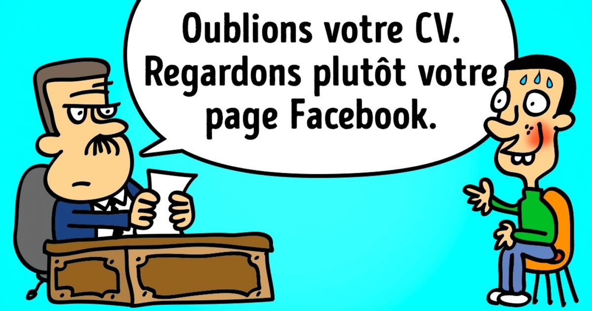 Voici 8 choses qu’un employeur peut savoir sur toi grâce aux réseaux sociaux