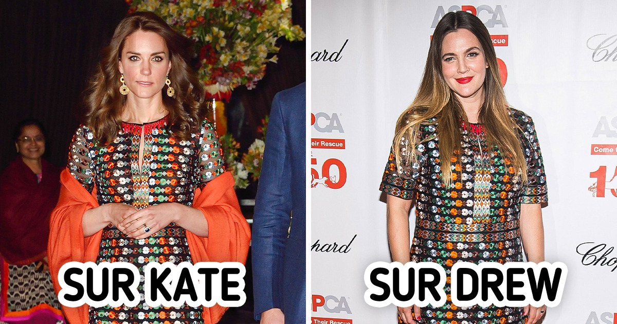 10+ Fois où Kate Middleton et une autre célébrité ont joué aux jumelles