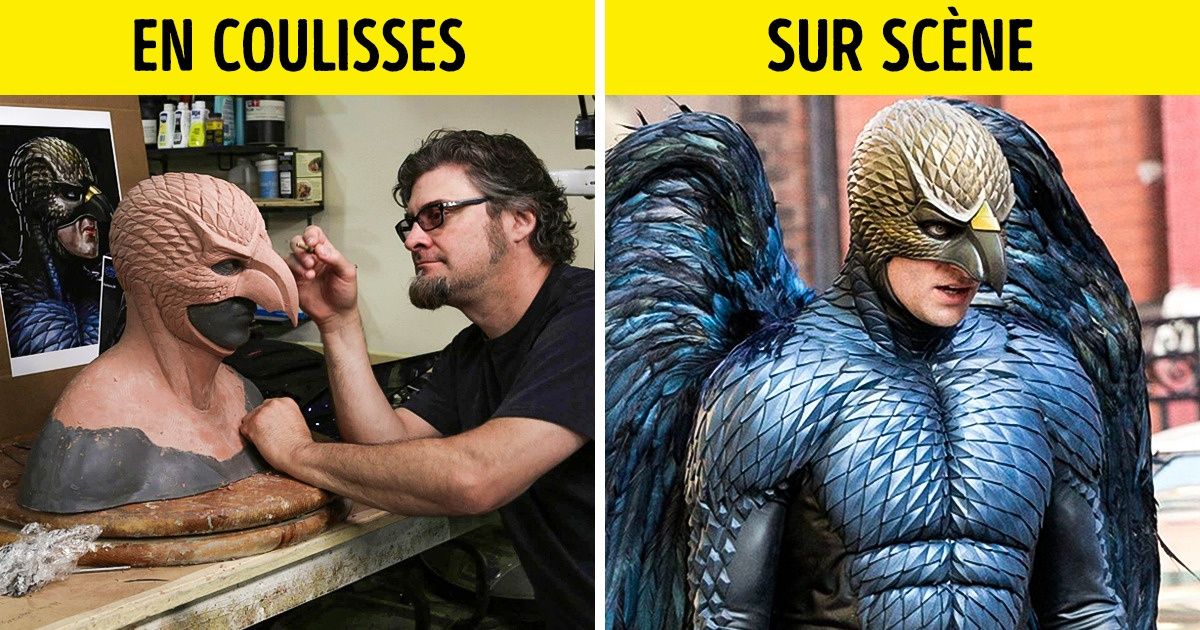 Regarde comment les monstres sont créés pour les films. Ces photos expliquent enfin pourquoi ils sont parfois si réalistes