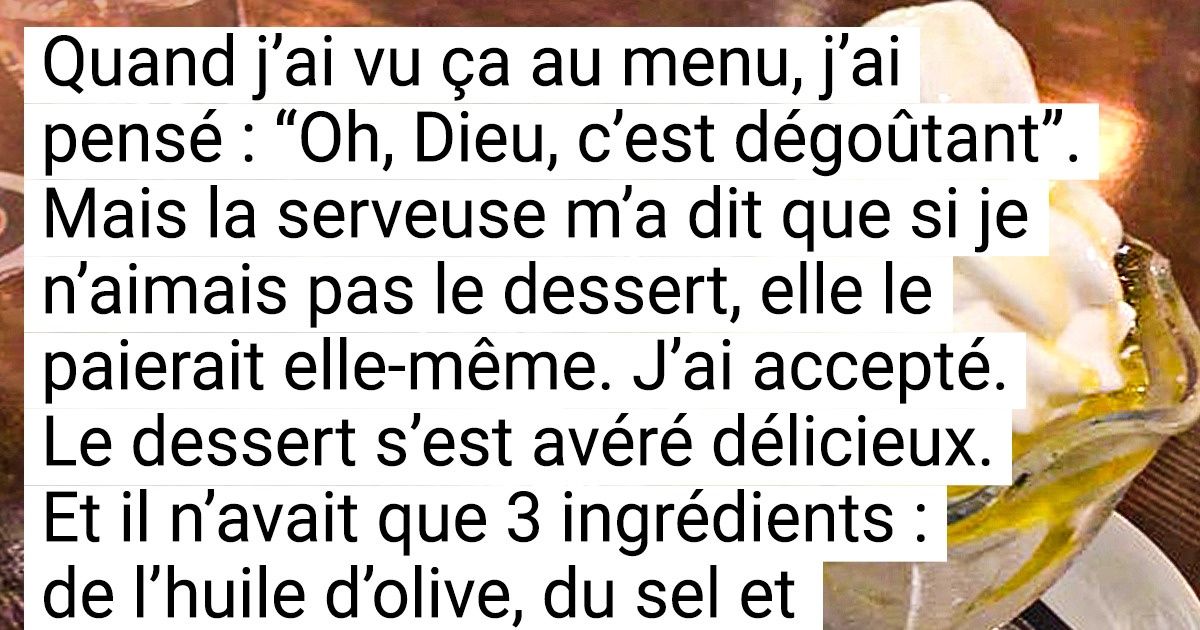 13 Combinaisons de saveurs complètement folles qui sont en fait dignes d’être servies dans des restaurants étoilés