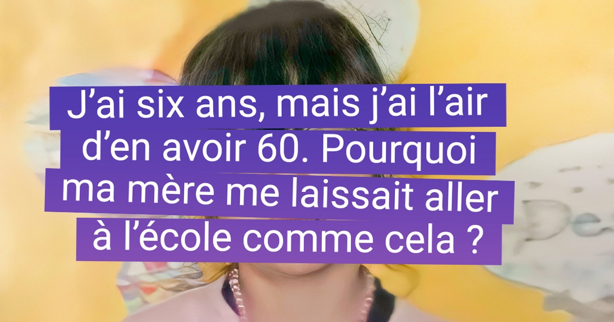 15 Personnes ont ressorti les photos de leur enfance et les ont trouvées terriblement hilarantes