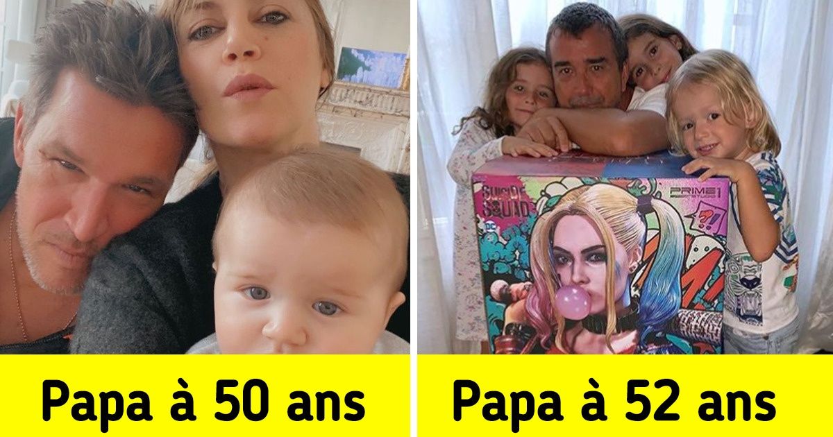 12 Personnalités françaises qui nous ont montré la joie d’être papa après 50 ans