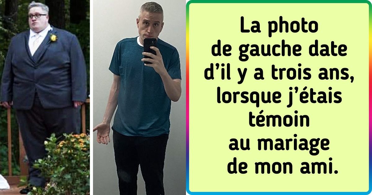 20 Fois où des personnes ont réussi à perdre du poids et ont partagé le résultat sur les réseaux sociaux