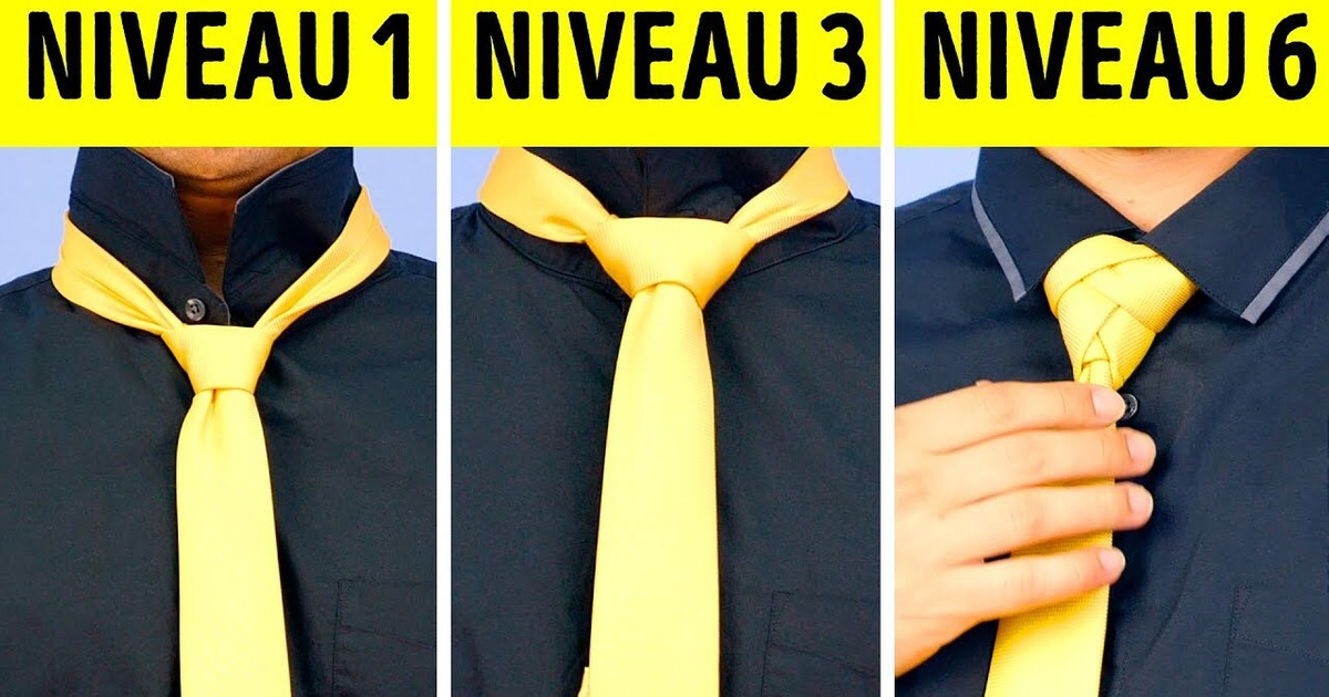 Comment Nouer Facilement une Cravate : 6 Bonnes Idées Comment Nouer Facilement une Cravate : 6 Bonnes Idées