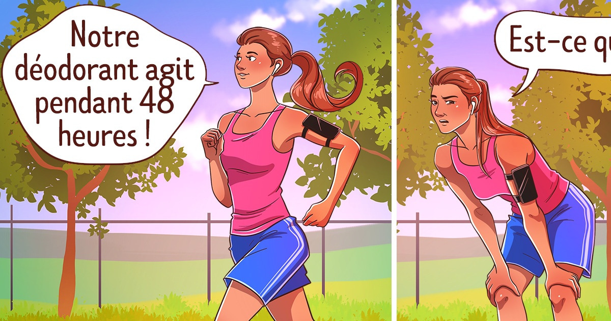 14 Illustrations de ce qu’une publicité dirait si elle était vraie à 100 %