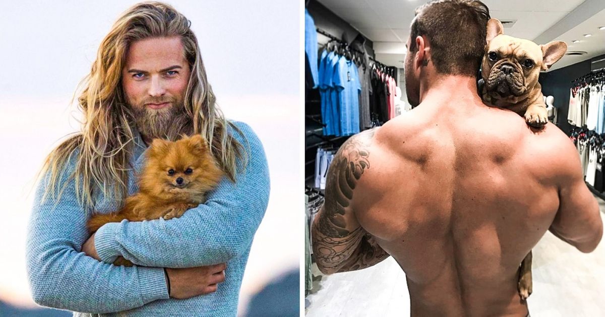 Ces 20 photos prouvent que chaque homme, qui possède un compagnon à poils, peut être incroyablement sexy