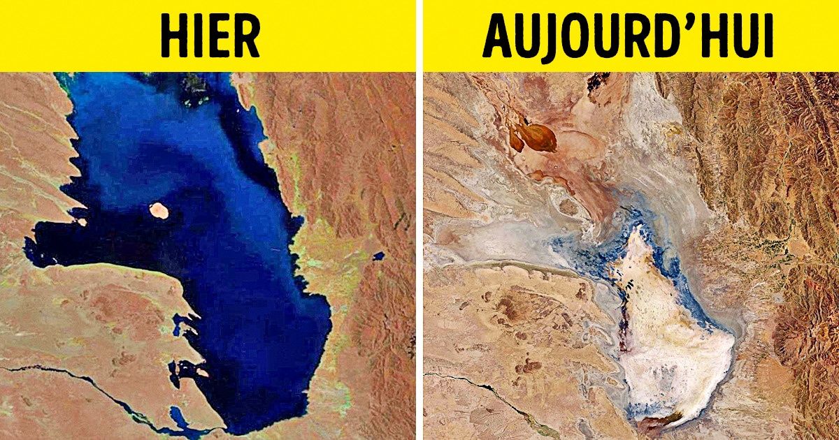 15 Images qui montrent comment notre planète a changé au cours des 50 dernières années