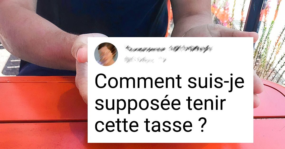 18 Personnes qui avaient commandé une boisson mais qui ont été surprises par la présentation