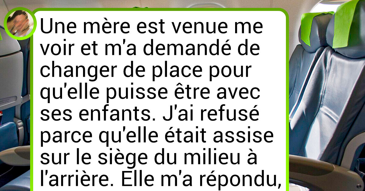 Un expert en voyages commente si un passager seul doit changer de siège pour qu’une famille puisse s’asseoir ensemble Un expert en voyages commente si un passager seul doit changer de siège pour qu’une famille puisse s’asseoir ensemble