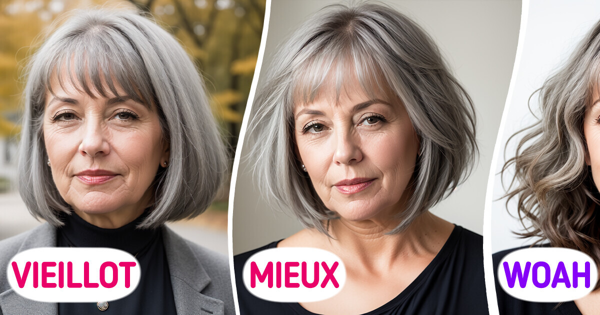 8 Coiffures rajeunissantes pour mettre en valeur la beauté de tes cheveux gris en 2025 8 Coiffures rajeunissantes pour mettre en valeur la beauté de tes cheveux gris en 2025