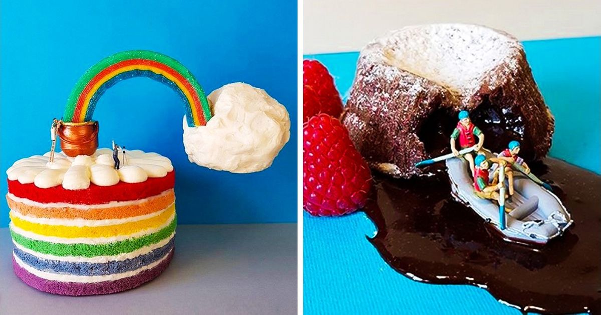 Ce pâtissier brillant a créé tout un monde magique autour de ses créations