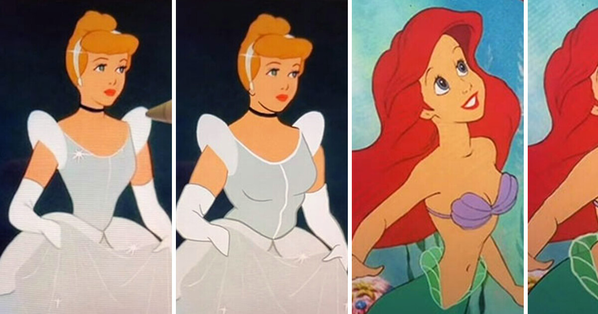 Un artiste réinvente les personnages Disney en leur donnant des corps réalistes Un artiste réinvente les personnages Disney en leur donnant des corps réalistes