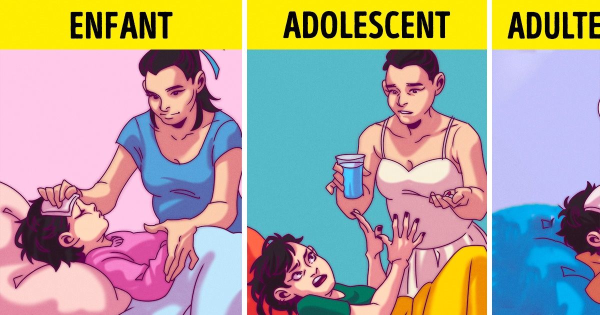 18 Preuves illustrées que la vie change en devenant adulte