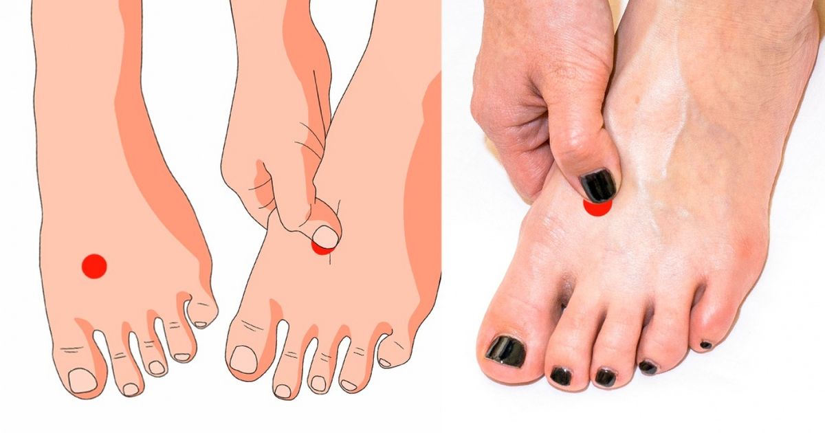 Appuyer sur ces quelques points durant 2 minutes peut soulager de différents maux