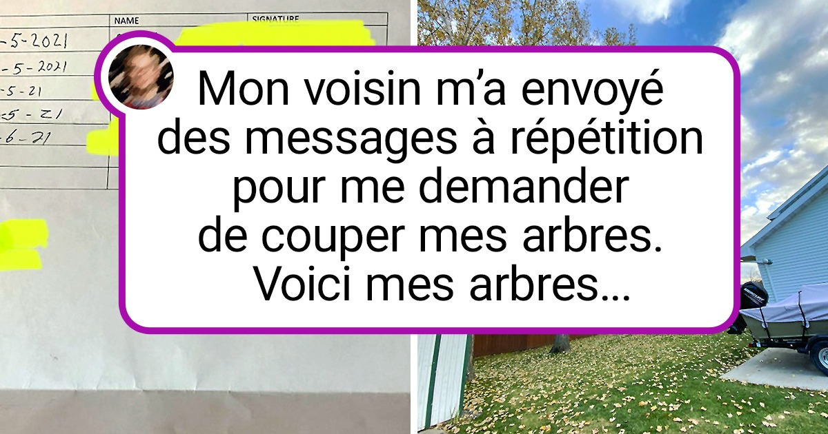 19 Exemples qui montrent comment les voisins peuvent être une véritable plaie 19 Exemples qui montrent comment les voisins peuvent être une véritable plaie