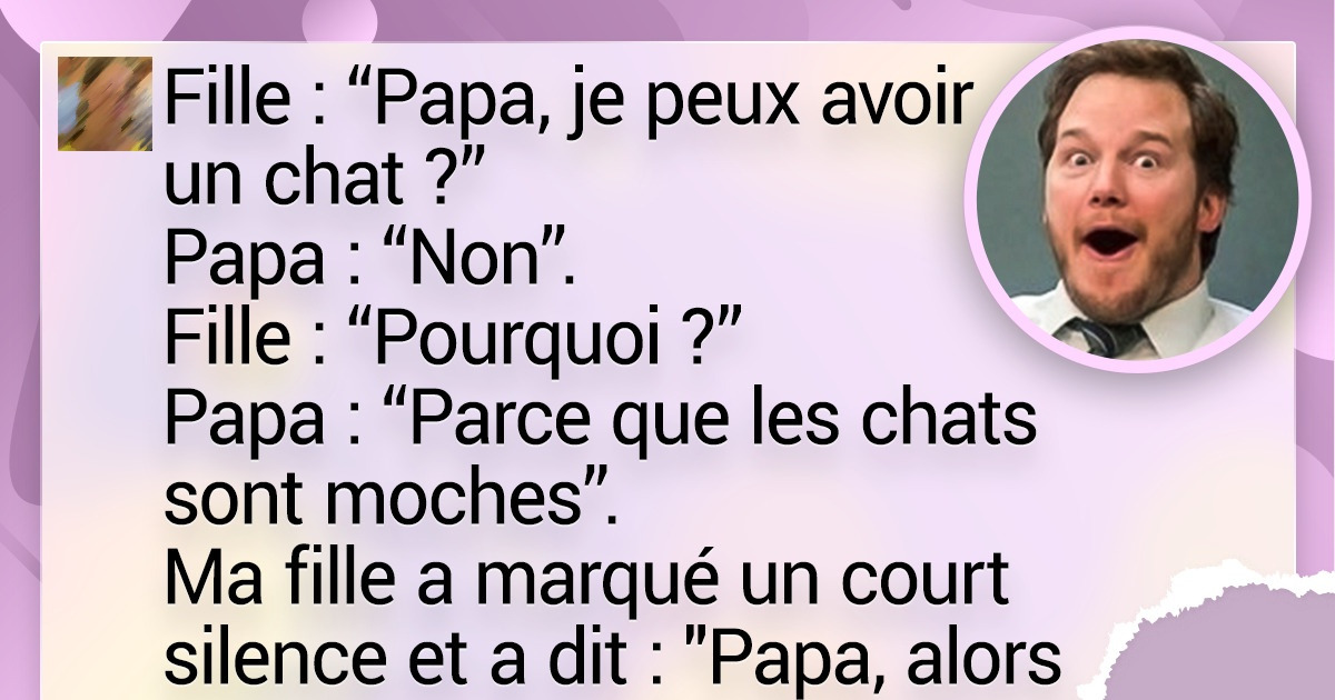 16 Parents racontent des réparties de leurs enfants qui ont déclenché des fous rires 16 Parents racontent des réparties de leurs enfants qui ont déclenché des fous rires