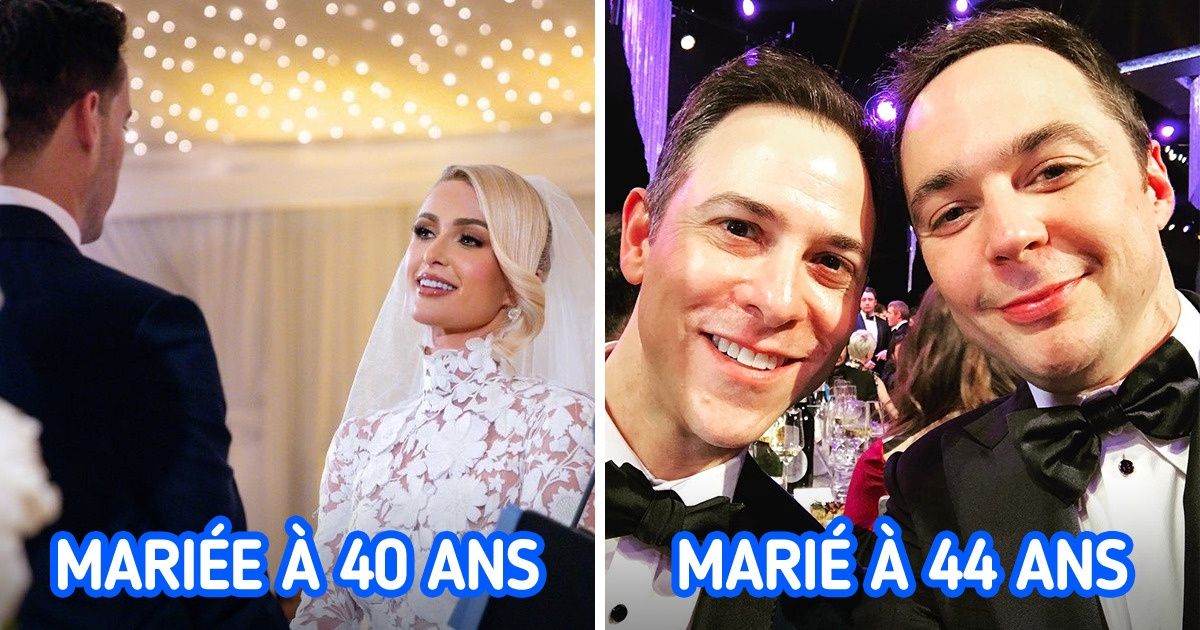 10 Célébrités qui se sont dit “Oui” après l’âge de 40 ans et ont prouvé qu’il n’y a pas d’âge limite pour tomber amoureux 10 Célébrités qui se sont dit “Oui” après l’âge de 40 ans et ont prouvé qu’il n’y a pas d’âge limite pour tomber amoureux