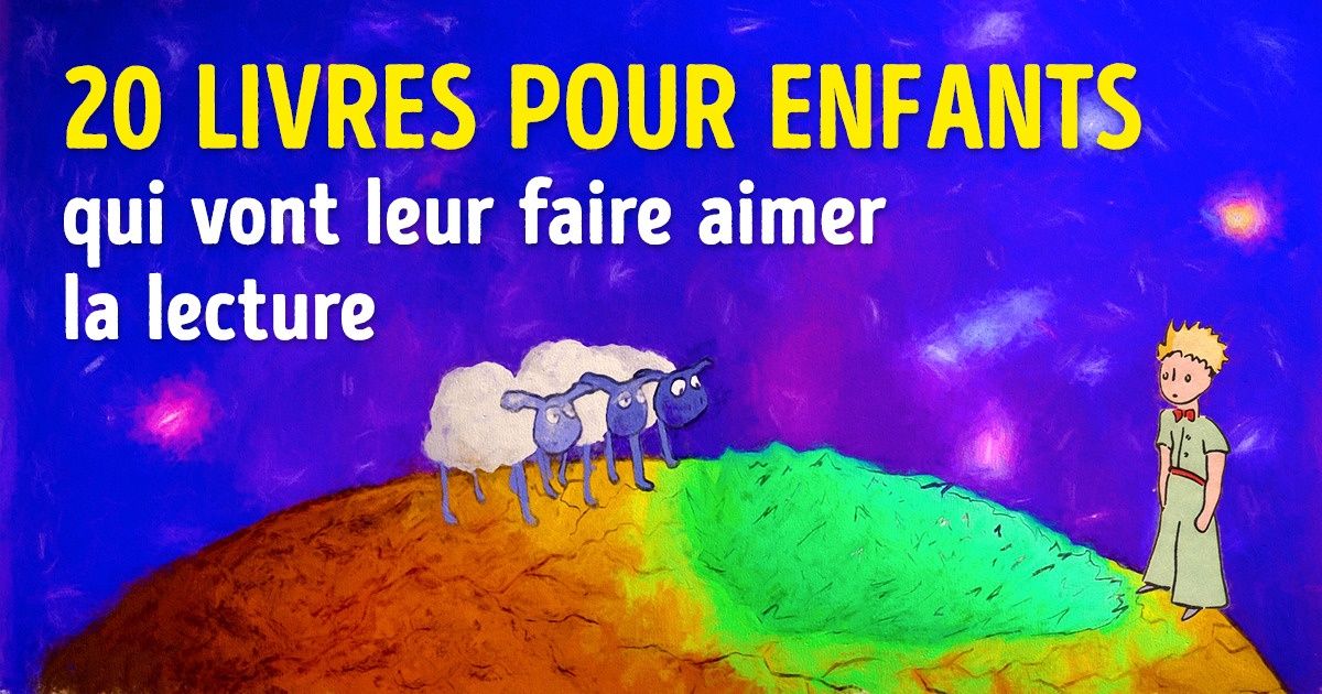 20 Livres qui plongeront tes enfants dans un monde rempli d’aventures !